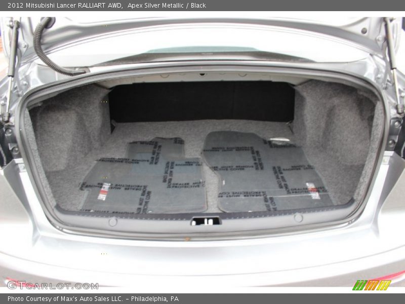  2012 Lancer RALLIART AWD Trunk