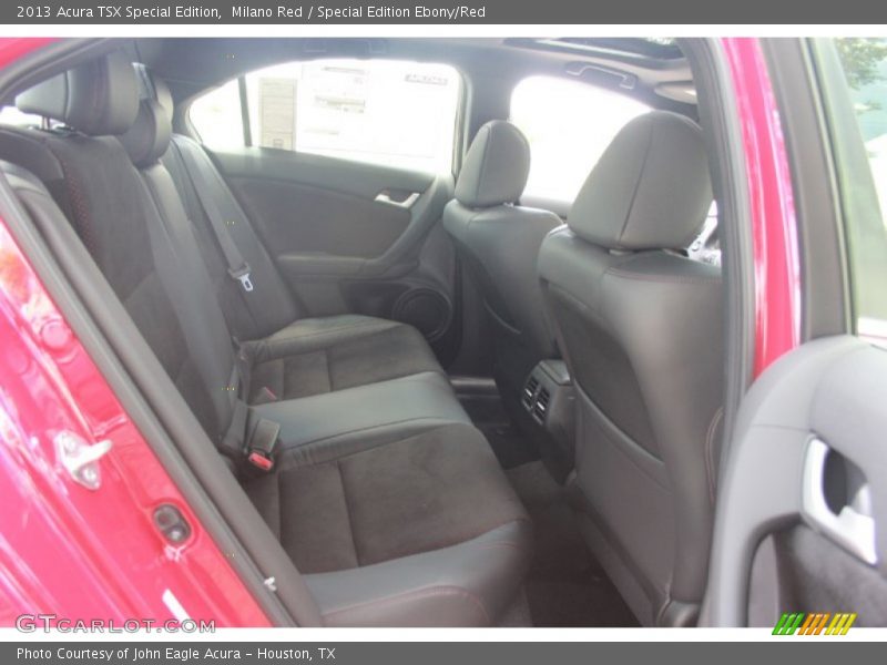 Milano Red / Special Edition Ebony/Red 2013 Acura TSX Special Edition