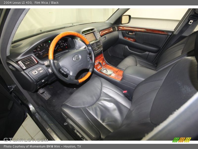 Flint Mica / Black 2004 Lexus LS 430