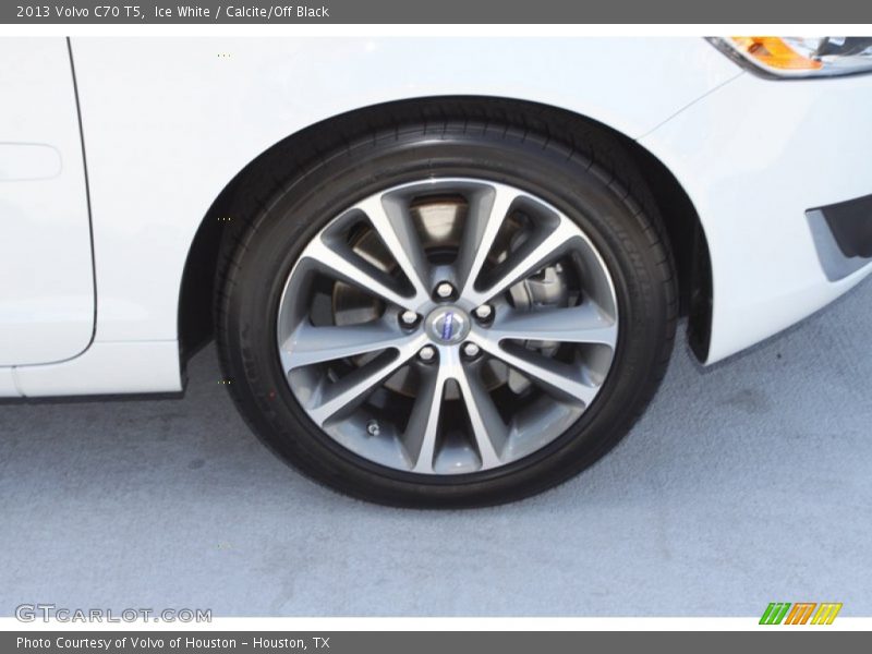 Ice White / Calcite/Off Black 2013 Volvo C70 T5