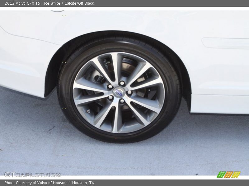 Ice White / Calcite/Off Black 2013 Volvo C70 T5