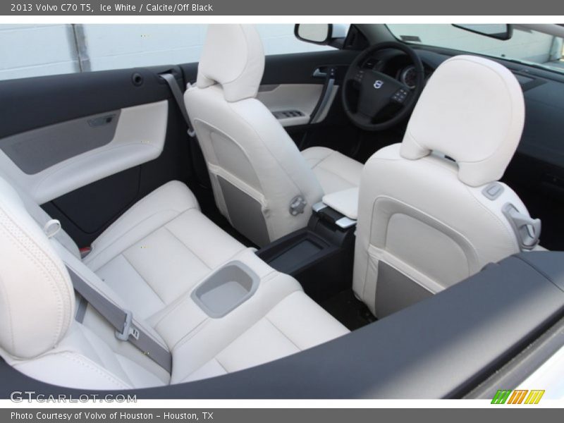 Ice White / Calcite/Off Black 2013 Volvo C70 T5