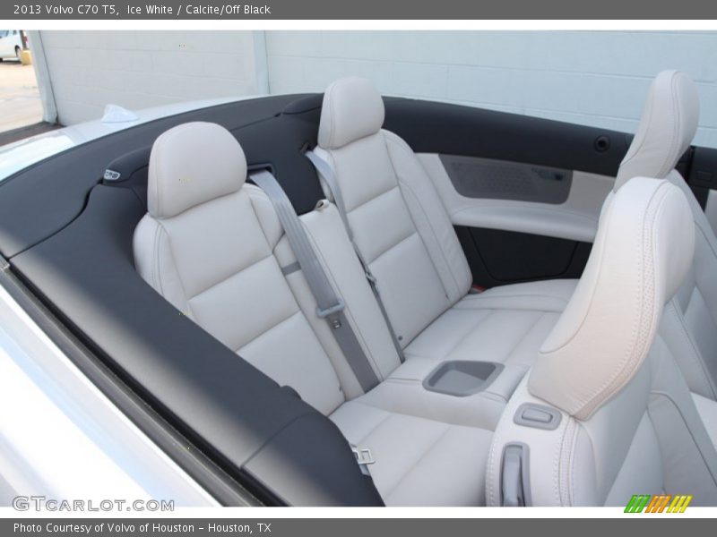 Ice White / Calcite/Off Black 2013 Volvo C70 T5