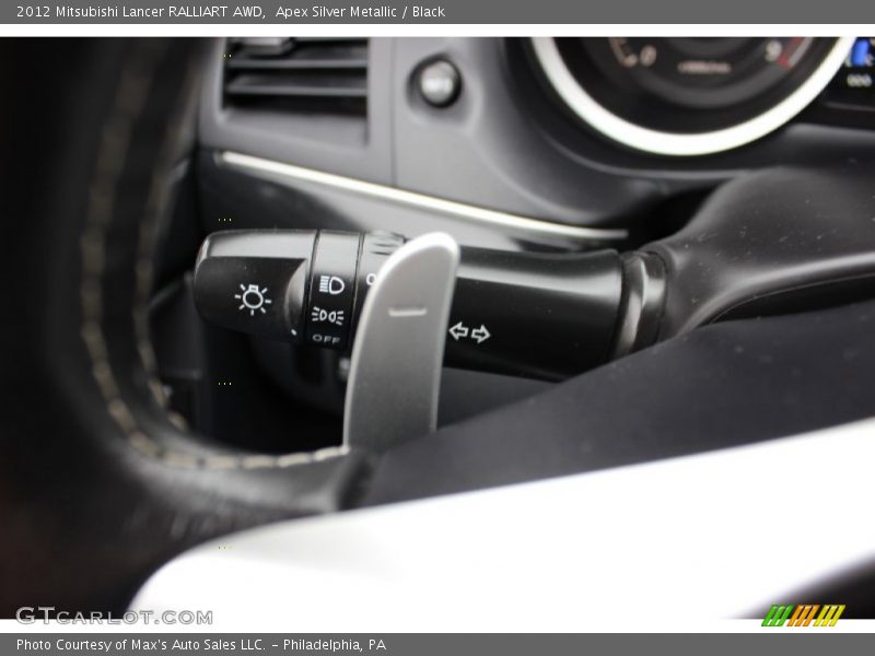 Controls of 2012 Lancer RALLIART AWD