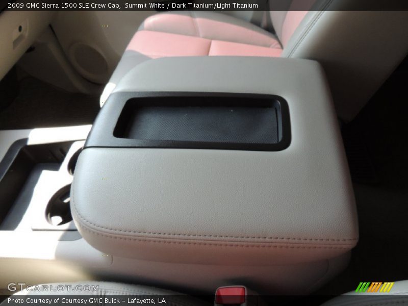 Summit White / Dark Titanium/Light Titanium 2009 GMC Sierra 1500 SLE Crew Cab