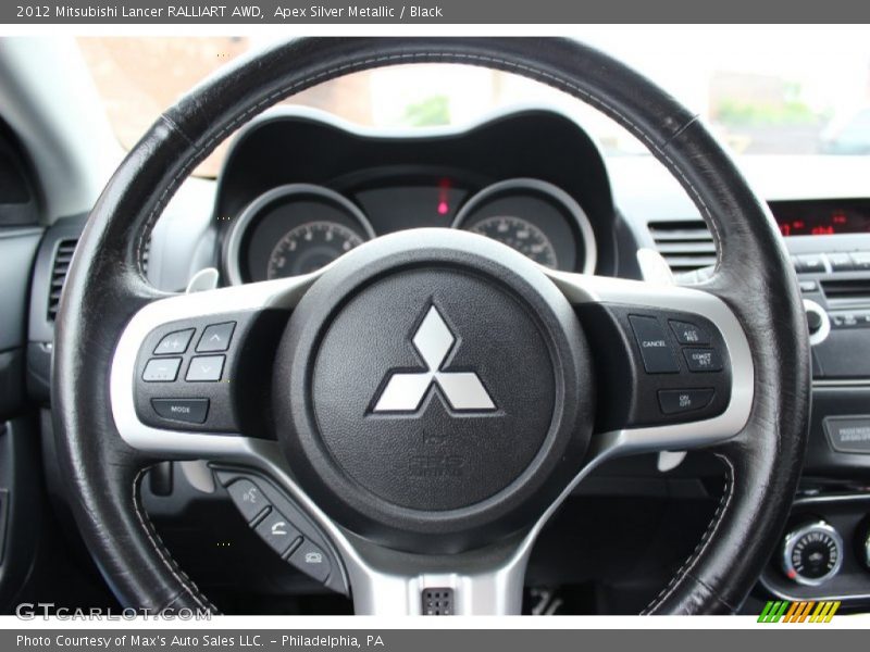  2012 Lancer RALLIART AWD Steering Wheel