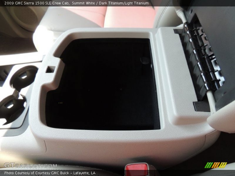 Summit White / Dark Titanium/Light Titanium 2009 GMC Sierra 1500 SLE Crew Cab