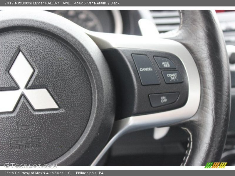 Controls of 2012 Lancer RALLIART AWD