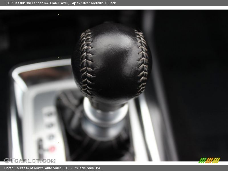  2012 Lancer RALLIART AWD 6 Speed Twin-Clutch SST Sportronic Shifter