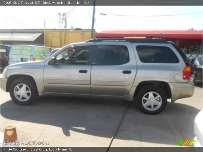 Sandalwood Metallic / Light Oak 2003 GMC Envoy XL SLE