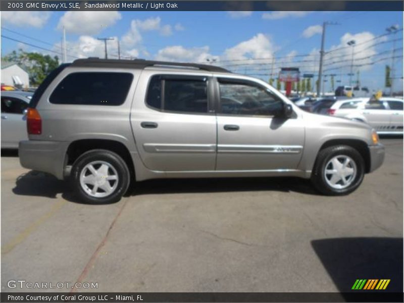 Sandalwood Metallic / Light Oak 2003 GMC Envoy XL SLE