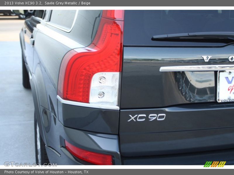 Savile Grey Metallic / Beige 2013 Volvo XC90 3.2