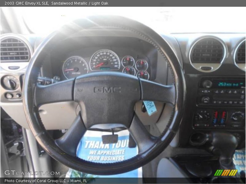 Sandalwood Metallic / Light Oak 2003 GMC Envoy XL SLE