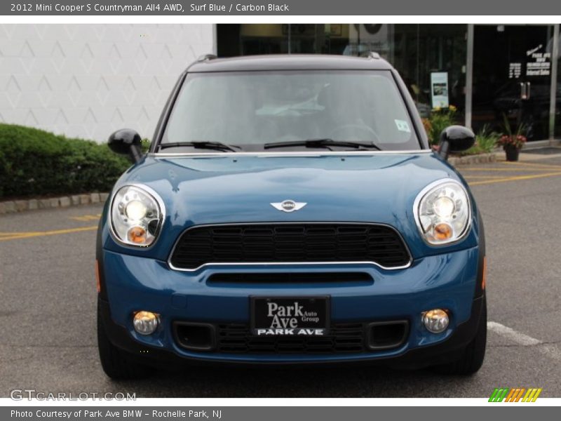 Surf Blue / Carbon Black 2012 Mini Cooper S Countryman All4 AWD