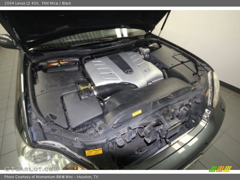 Flint Mica / Black 2004 Lexus LS 430