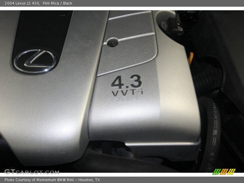 Flint Mica / Black 2004 Lexus LS 430