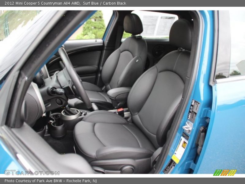 Surf Blue / Carbon Black 2012 Mini Cooper S Countryman All4 AWD