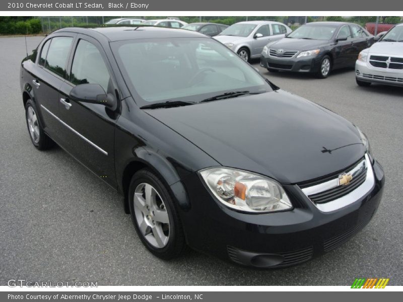 Black / Ebony 2010 Chevrolet Cobalt LT Sedan