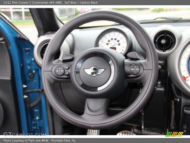 Surf Blue / Carbon Black 2012 Mini Cooper S Countryman All4 AWD