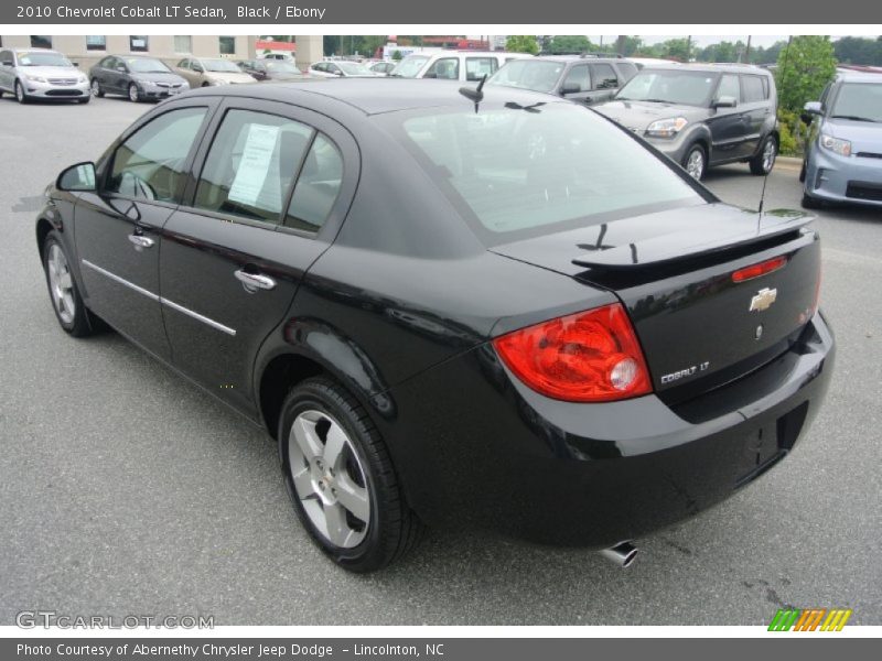 Black / Ebony 2010 Chevrolet Cobalt LT Sedan