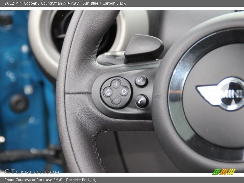 Surf Blue / Carbon Black 2012 Mini Cooper S Countryman All4 AWD