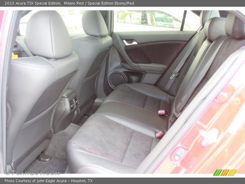 Milano Red / Special Edition Ebony/Red 2013 Acura TSX Special Edition