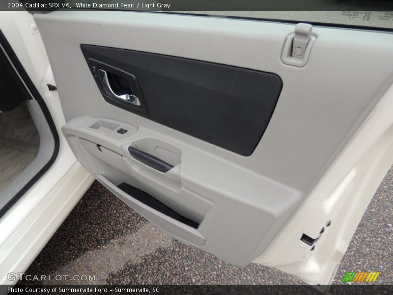 White Diamond Pearl / Light Gray 2004 Cadillac SRX V6
