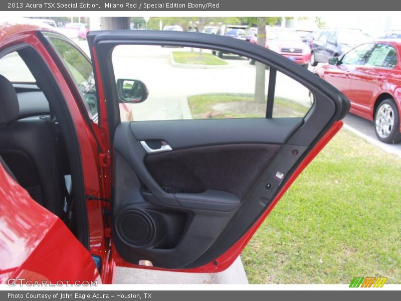 Milano Red / Special Edition Ebony/Red 2013 Acura TSX Special Edition
