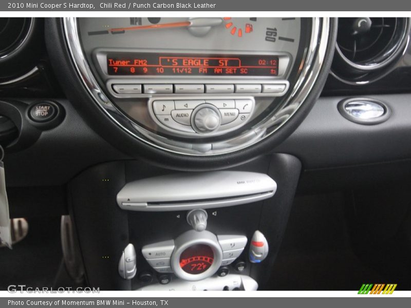Chili Red / Punch Carbon Black Leather 2010 Mini Cooper S Hardtop