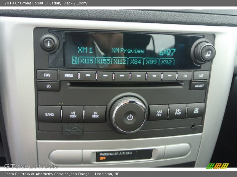 Black / Ebony 2010 Chevrolet Cobalt LT Sedan
