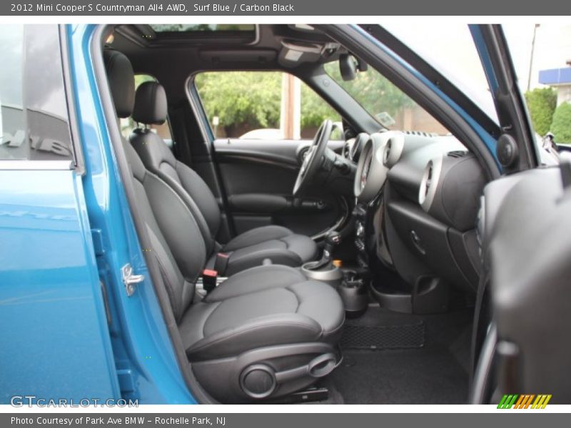 Surf Blue / Carbon Black 2012 Mini Cooper S Countryman All4 AWD