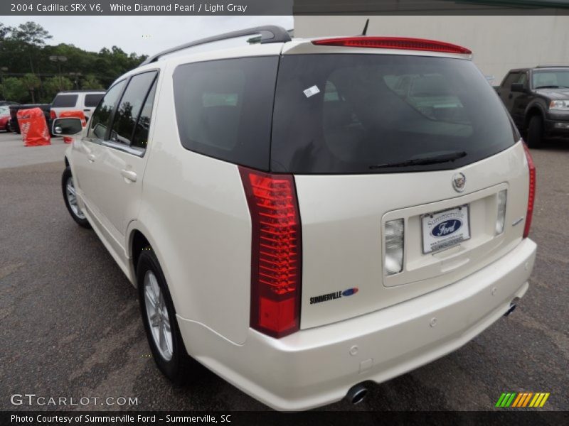 White Diamond Pearl / Light Gray 2004 Cadillac SRX V6