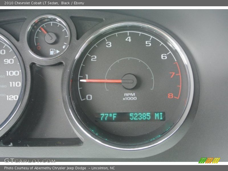 Black / Ebony 2010 Chevrolet Cobalt LT Sedan