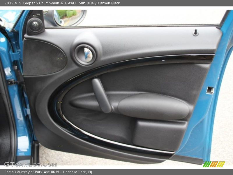 Surf Blue / Carbon Black 2012 Mini Cooper S Countryman All4 AWD