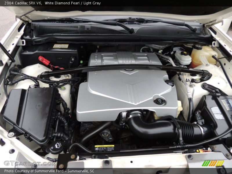 White Diamond Pearl / Light Gray 2004 Cadillac SRX V6