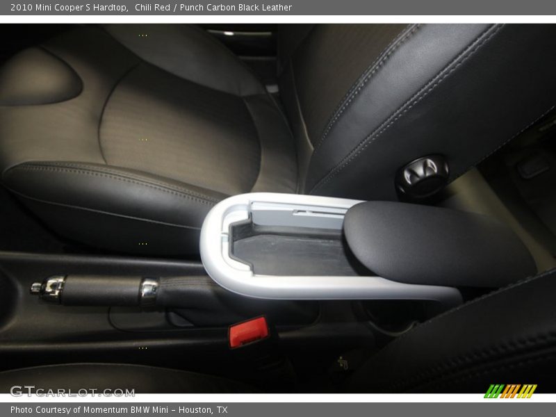 Chili Red / Punch Carbon Black Leather 2010 Mini Cooper S Hardtop