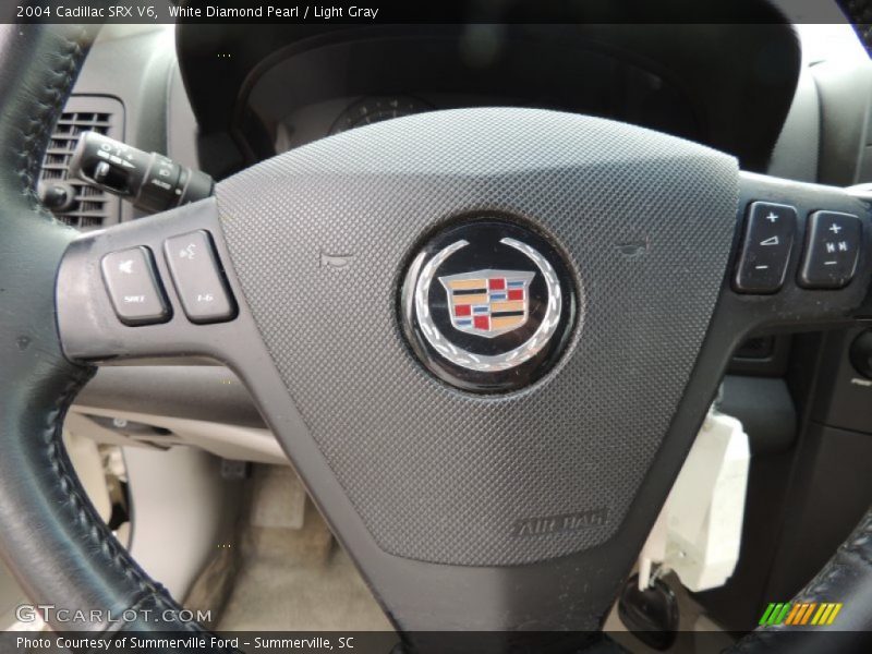 White Diamond Pearl / Light Gray 2004 Cadillac SRX V6