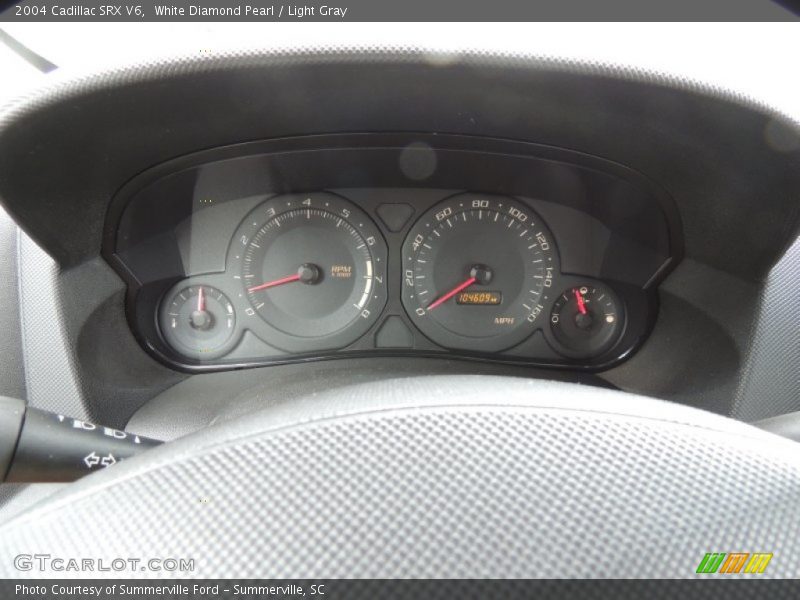 White Diamond Pearl / Light Gray 2004 Cadillac SRX V6