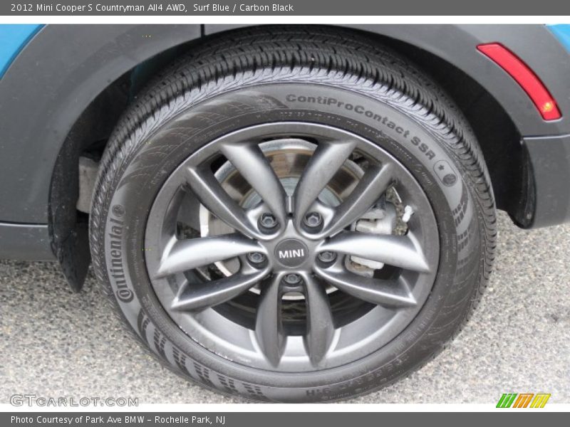 Surf Blue / Carbon Black 2012 Mini Cooper S Countryman All4 AWD