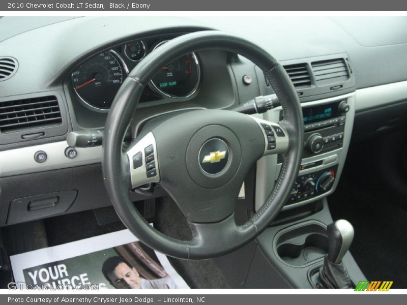 Black / Ebony 2010 Chevrolet Cobalt LT Sedan