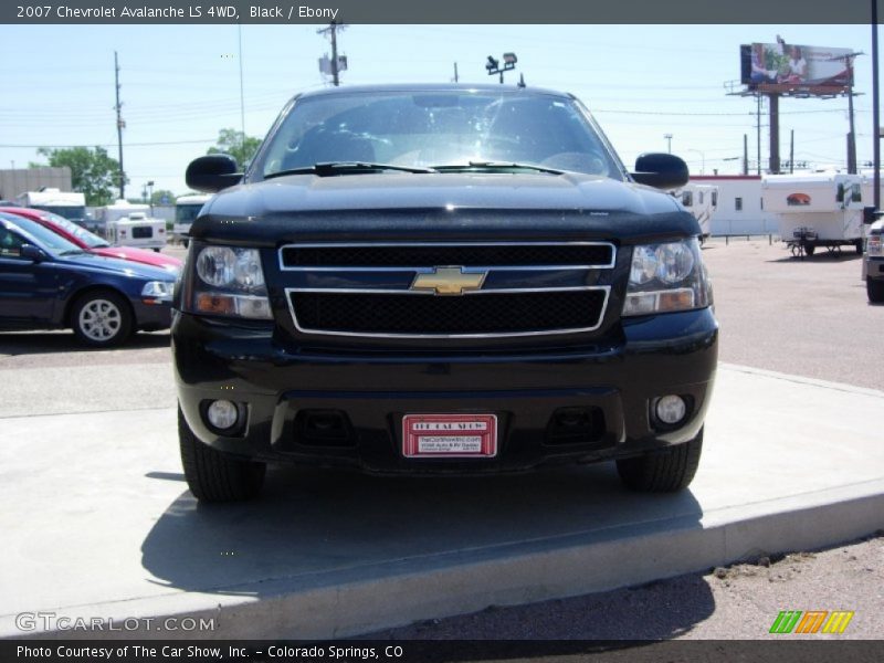 Black / Ebony 2007 Chevrolet Avalanche LS 4WD