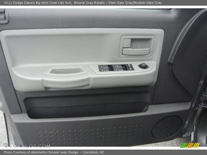 Mineral Gray Metallic / Dark Slate Gray/Medium Slate Gray 2011 Dodge Dakota Big Horn Crew Cab 4x4