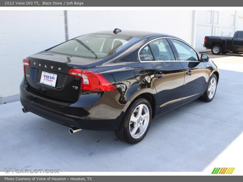 Black Stone / Soft Beige 2013 Volvo S60 T5