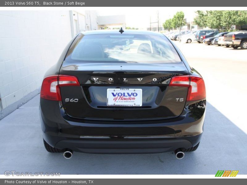 Black Stone / Soft Beige 2013 Volvo S60 T5