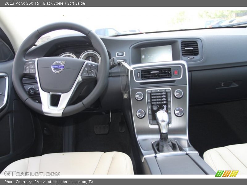 Black Stone / Soft Beige 2013 Volvo S60 T5