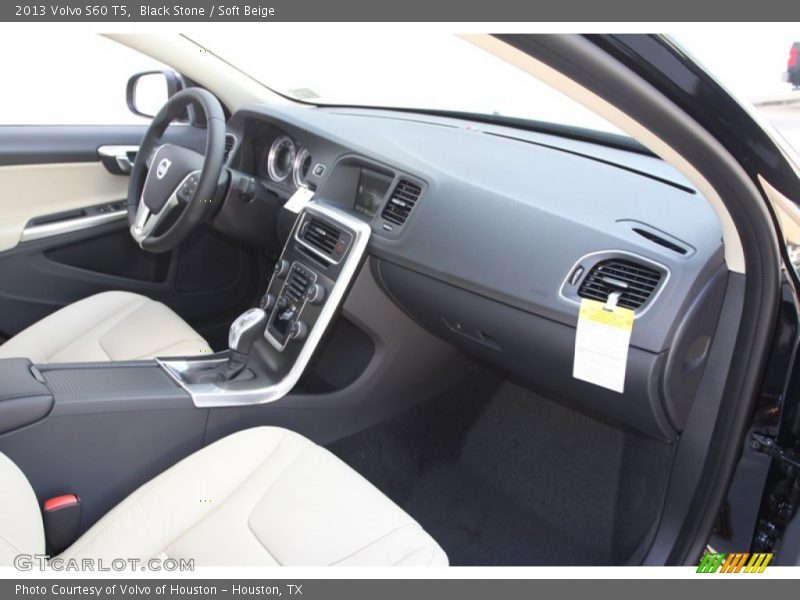 Black Stone / Soft Beige 2013 Volvo S60 T5