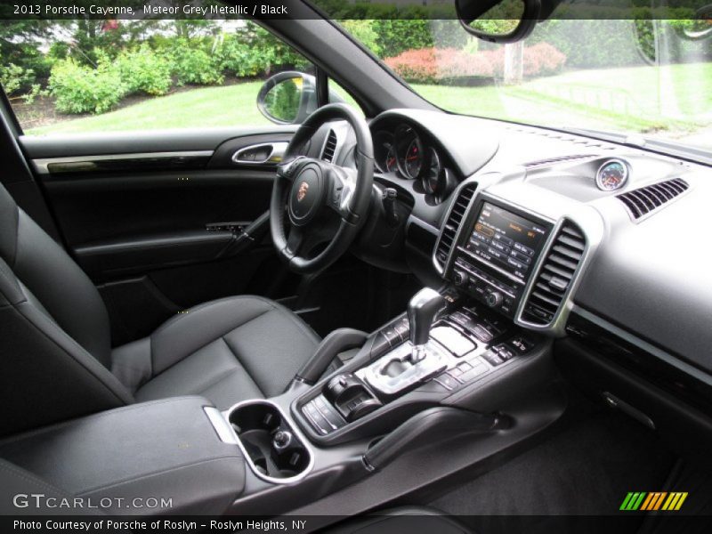 Meteor Grey Metallic / Black 2013 Porsche Cayenne