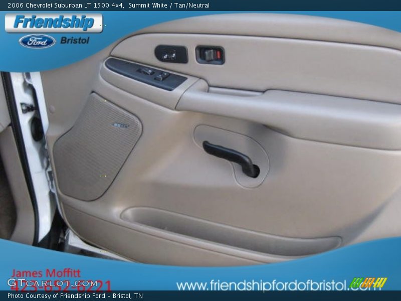 Summit White / Tan/Neutral 2006 Chevrolet Suburban LT 1500 4x4