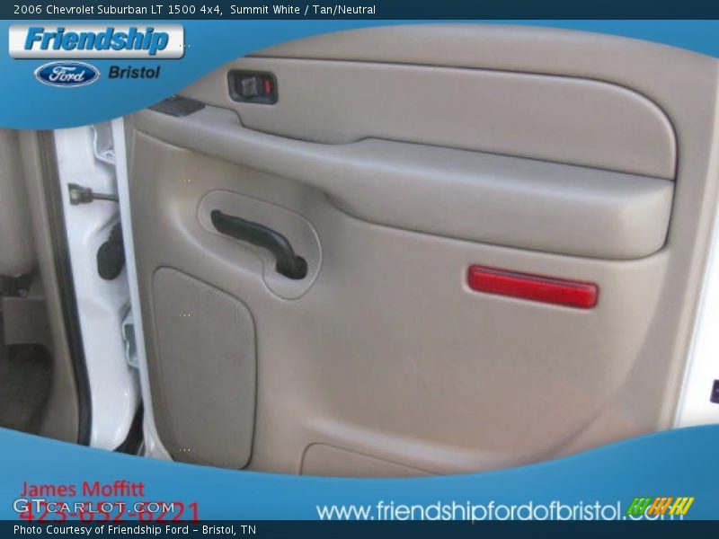 Summit White / Tan/Neutral 2006 Chevrolet Suburban LT 1500 4x4