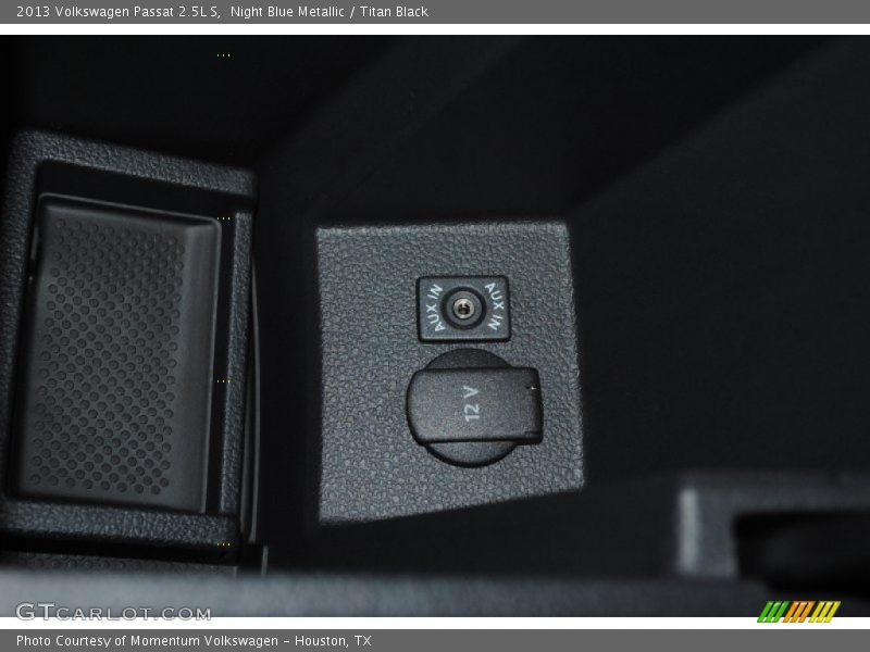 Night Blue Metallic / Titan Black 2013 Volkswagen Passat 2.5L S